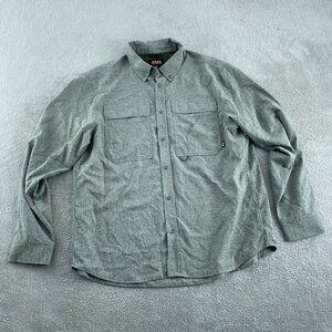 Bass Outdoor Mens XL Flannel Shirt Deep Depths Button-Up Long Sleeve NWT 4424